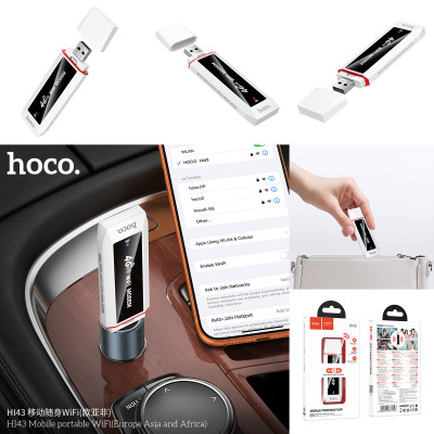 Hoco. HI43 WiFi Portatil USB (EU,AFR)